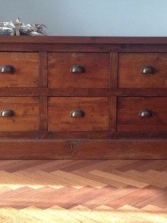 Cassettiera in legno